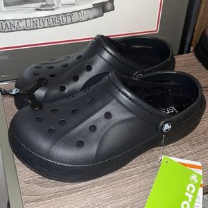 Fleece lined crocs